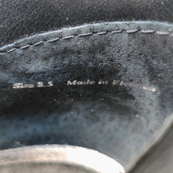 DOLCE VITA Trist Onyx Black Suede Leather Block Heel Slip-on Ankle Booties 8.5 - Picture 9 of 11